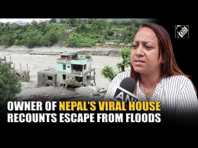 Watch! Owner of Nepal’s viral Turquoise house Laxmi Pandey recounts escape from deadly floods