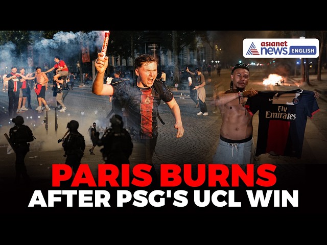 Champions League Chaos: Paris Burns As PSG Fans Riot After Win Over Arsenal | Football News