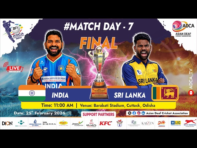 ADCA T20I ASIA CUP 2026 (Final day)