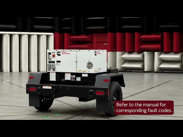 Cummins C12D6RE Rental Generator Set - North America
