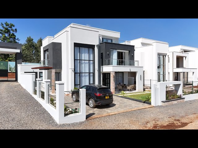 INSIDE Ksh. 24,500,000 4 Bedroom Contemporary Maisonette With Dsq, An Office & A Family Room.