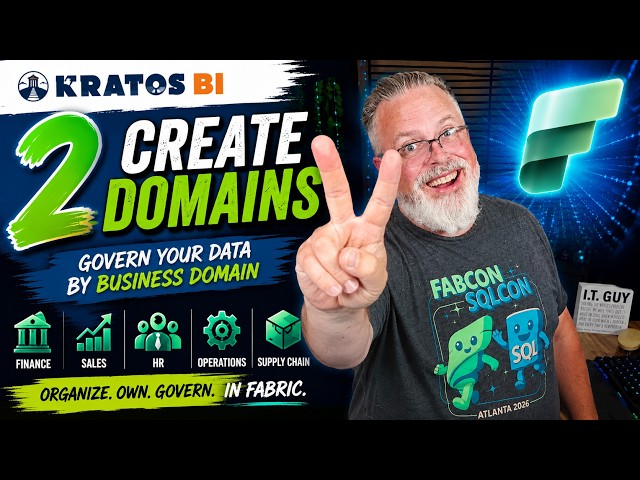 STOP Letting IT Govern Everything! Use Fabric Domains | Fabric Governance #2