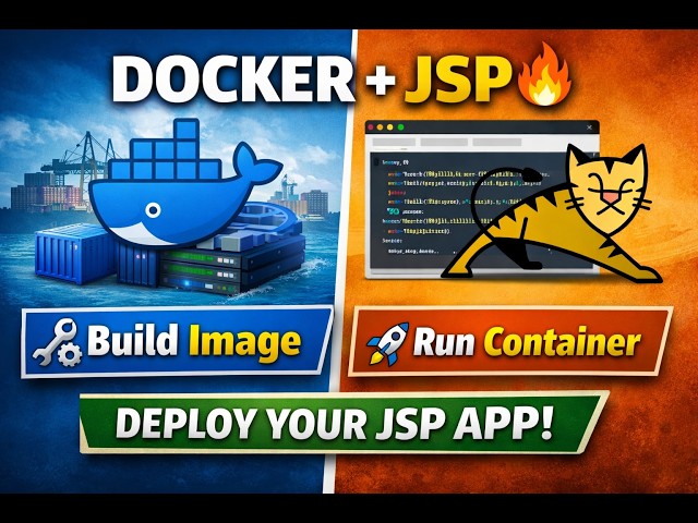 JSP + Docker Tutorial | Build Image, Run Container & Access Web App