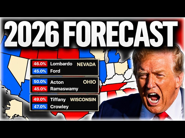 My Updated 2026 Governor Map Predictions (FULL MIDTERMS FORECAST!)