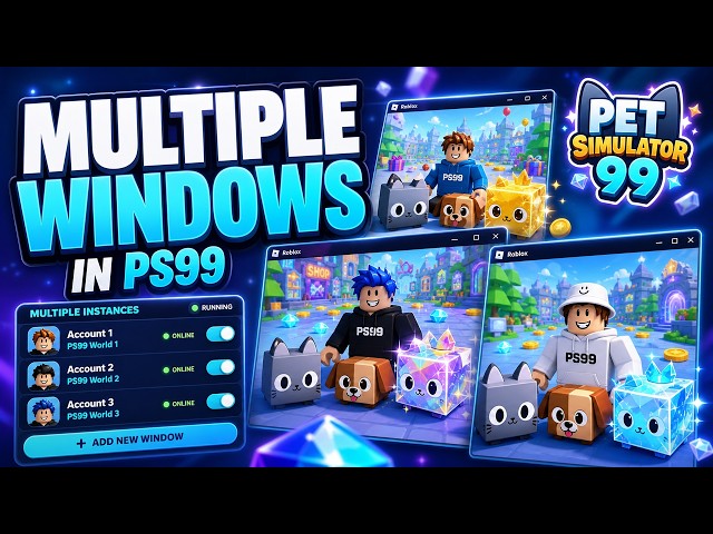 Multi Roblox 2026 | Roblox Account Manager: Run Multiple Roblox on One PC