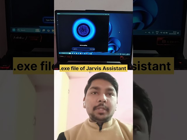 Jarvis Ai python | how to create exe in python #tech #coding #python #chatgpt