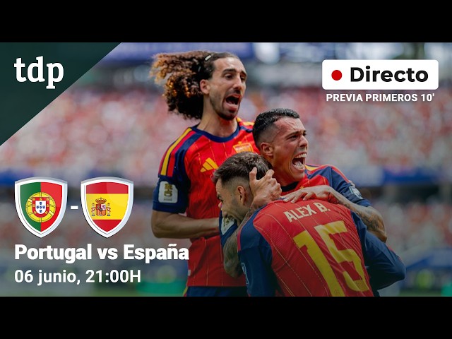 🔴 En directo Portugal - España | Octavos de Final | Copa Mundial de la FIFA 2026™ | Previa y 10'