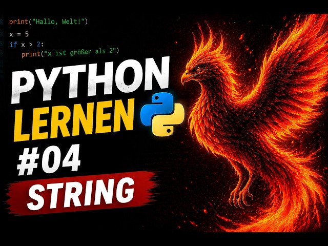 String in Python | Python lernen #04