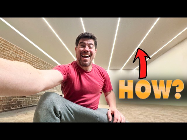 (ep. 06) RECESSED LED STRIPS are the FUTURE of Overhead Lighting