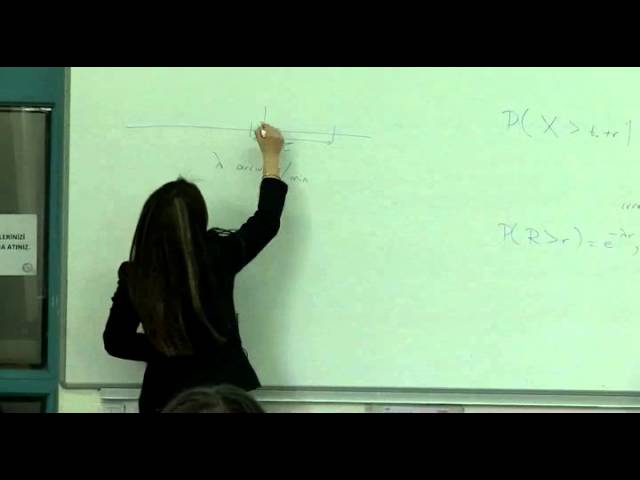Probability & Random Variables - Week 14 - Lecture 2 - The Poisson Process