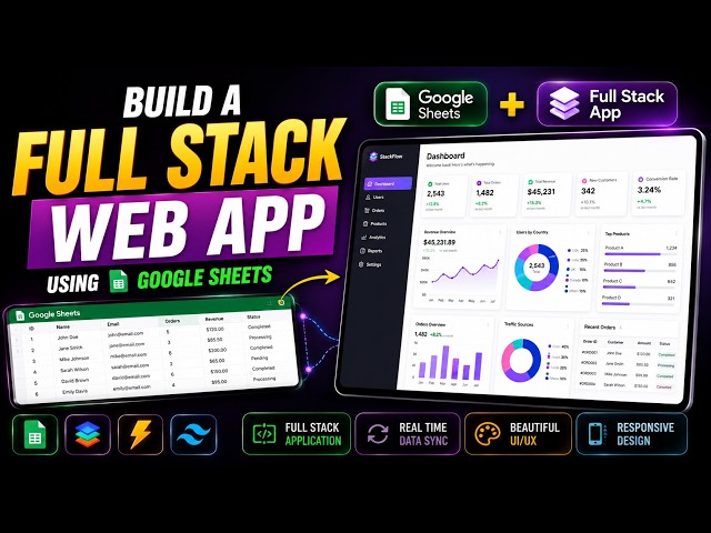Sakana Fugu AI: Build a FULL STACK App Using Google Sheets 🚀