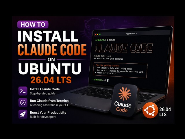 How to install Claude Code on Ubuntu 26.04 LTS Linux