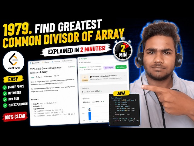 Can You Solve This LeetCode Easy? 🤔 Explained in Just 2 Minutes | Java