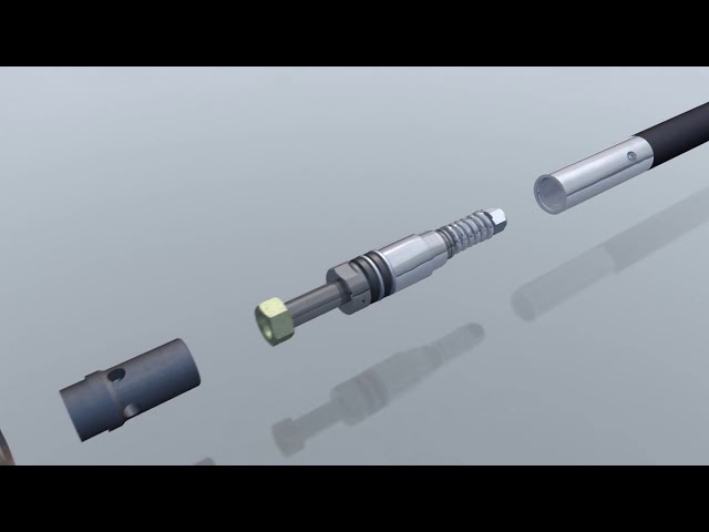 Wireline tools animation