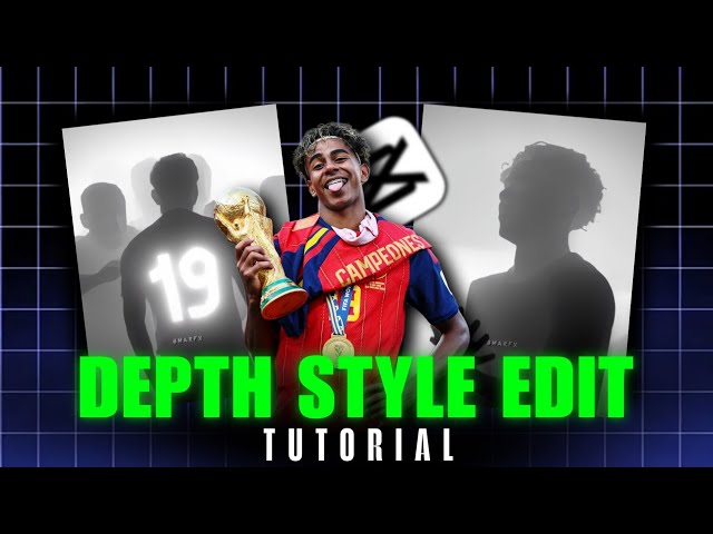 HOW TO MAKE TRENDING DEPTH STYLE EDIT ON CAPCUT