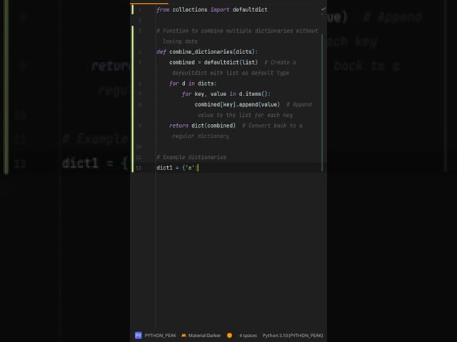 How can you combine multiple dictionaries without losing data? Combine Dictionaries Like a Pro in