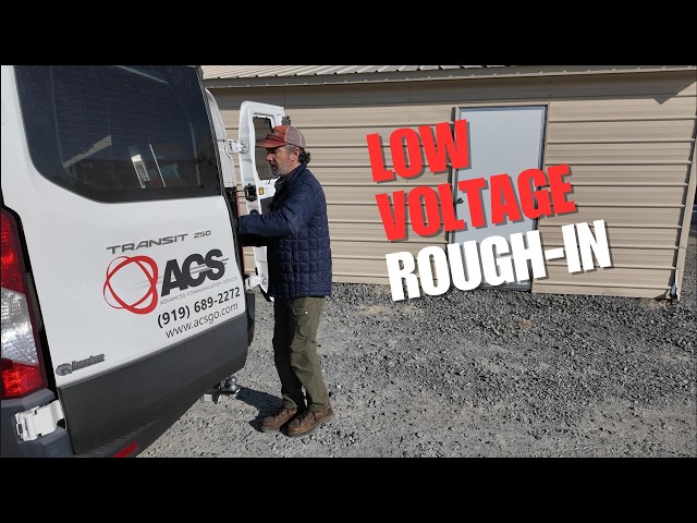 How We Rough-In Low Voltage the Right Way (Data Drops & Network Cabinet)