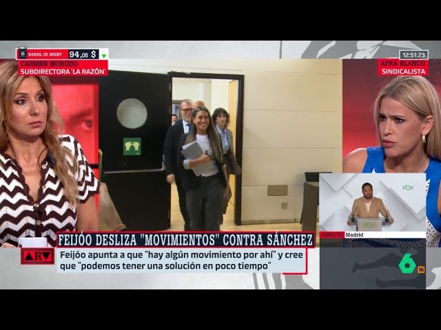 Blanco: "Nadie con dos dedos de frente en Junts va a viajar con el propietario del 155"-Al Rojo Vivo