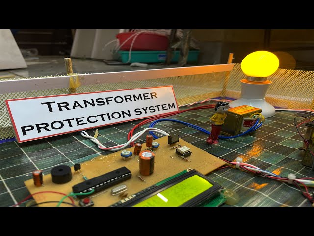 Transformer protection system using Arduino II Best Electrical engineering project GRID Protection