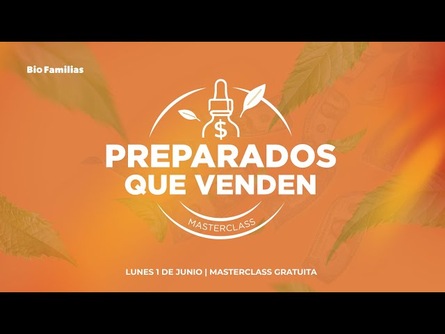MASTERCLASS GRATUITA "Preparados que venden"