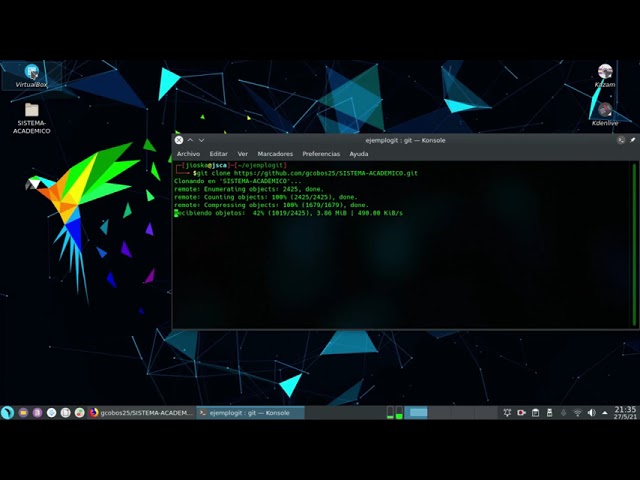 Como clonar un repositorio de GitHub con Git en linux (debian) | JioskaOne