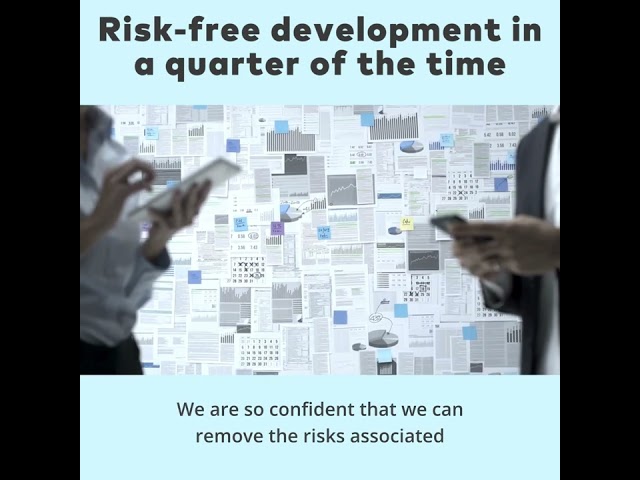 Remove the risk in custom software development