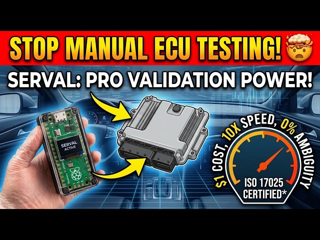 Stop Doing Manual Automotive ECU Testing! (Meet Serval)
