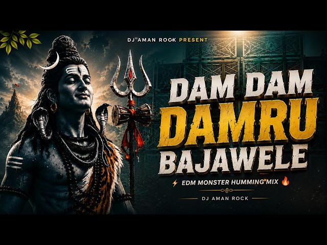 DAM DAM DAMARU BAJAWELE | EDM EXTENDED REMIX | DJ AMAN ROCK