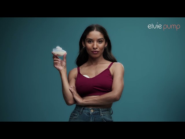 Elvie Pump: Quietest Slimline Breast Pump with Discreet App Control
