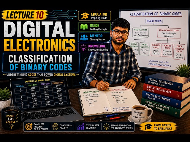 Digital Electronics Lecture 10 | Classification of Binary Codes | Weighted, Non-Weighted etc