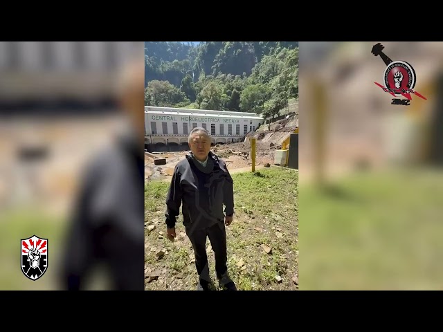 SME Martín Esparza Flores informe desde el Sistema hidroeléctrico de Necaxa 12oct2025