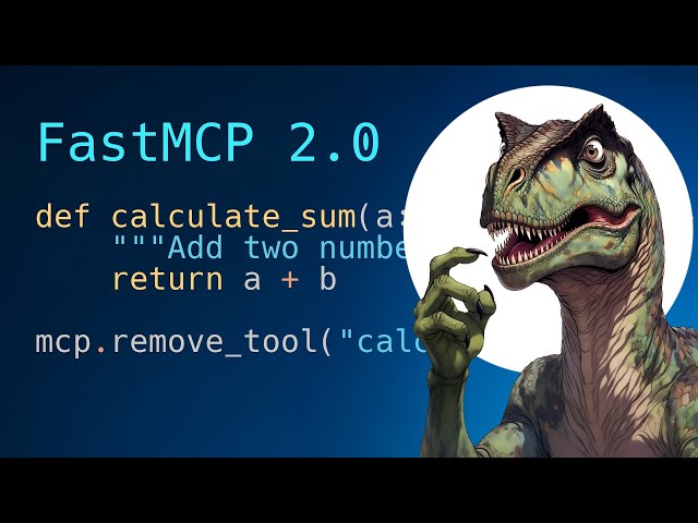 FastMCP Tool Decorator and Configuration Guide - Part 31/31