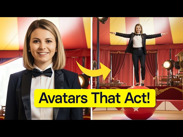 NEW: Create AI Avatars That Talk, Walk & Act!