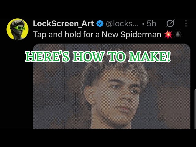 TUTORIAL de la tendencia de imágenes "Presiona y mantén" en X | TUTORIAL de imágenes "Toca y mantén"