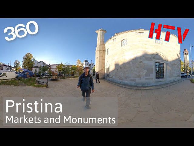 360VR Pristina,Kosovo Markets and Monuments