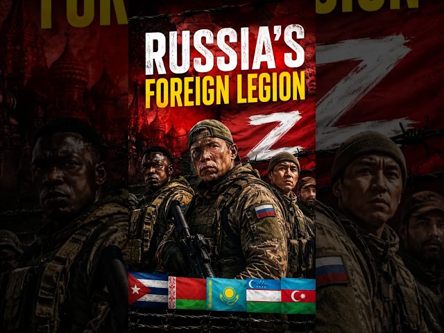 30,000 foreigners joined Russia’s war. 5,000 already dead #shorts