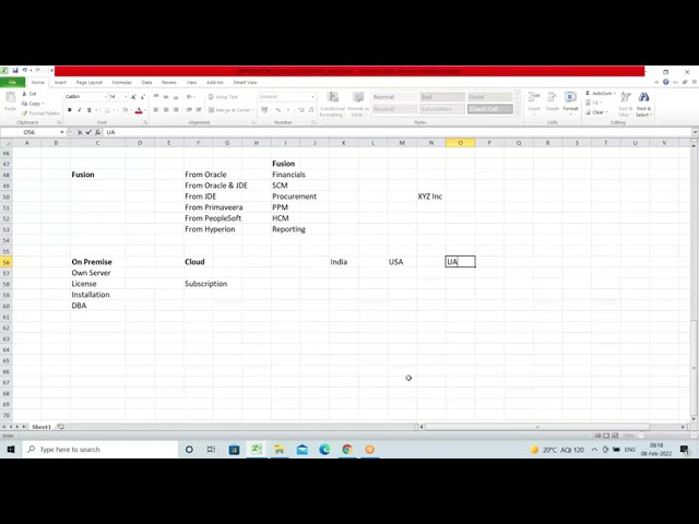 Oracle Fusion Cloud Financials Training | Cloud Options | 2nd Session