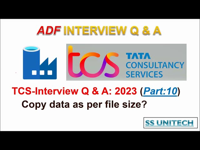 TCS azure data engineer interview questions | adf real time interview questions | part 10