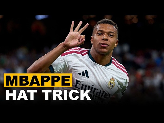 Kylian Mbappe Hat Trick Fires Real Madrid To Dominant Win Over Real Sociedad