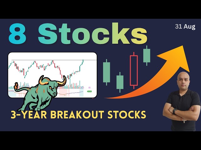 ⚡Breakout Stocks : High-Potential Chart Patterns ⚡Stock Watchlist 31 Aug #buyondips #sipinvestment