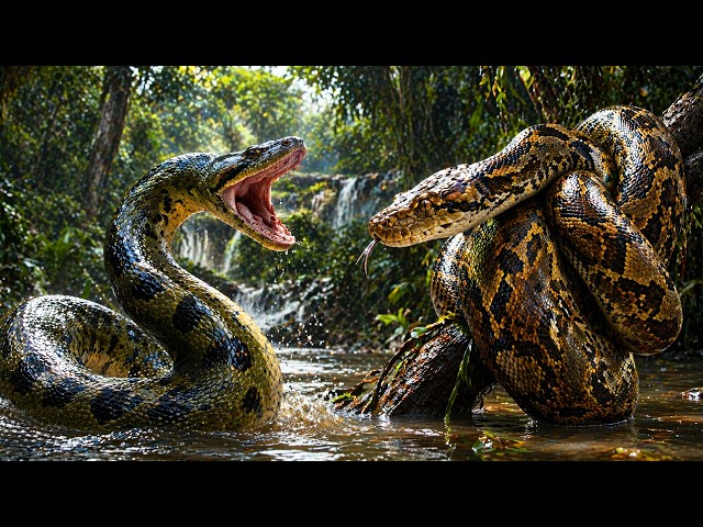 ANACONDA vs PYTHON | Who would win? | EPIC VERSUS 🐍🆚🐍
