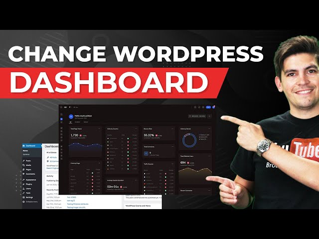 How To Customize the WordPress Dashboard (Into Something Modern) - Darrel Wilson