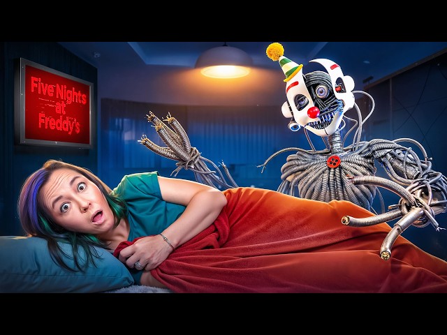 Surviving Overnight with a real ENNARD Animatronic!