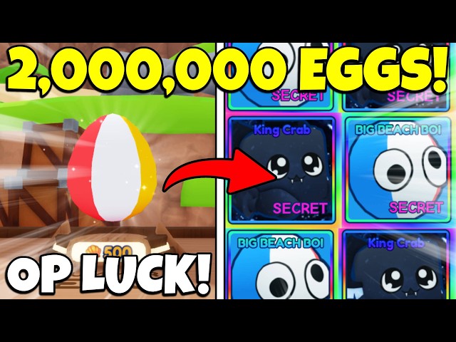 AFTER 2.000.000 SUMMER EGGS I HATCHED SECRETS IN BUBBLE GUM SIMULATOR INFINITY! | BGSI