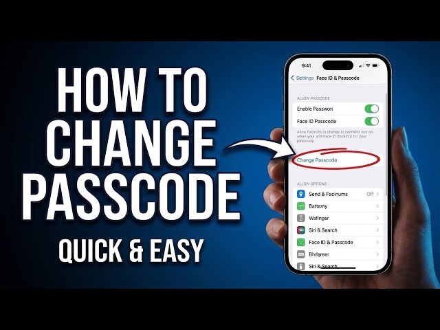 How to Change iPhone Passcode (Step-by-Step Guide)