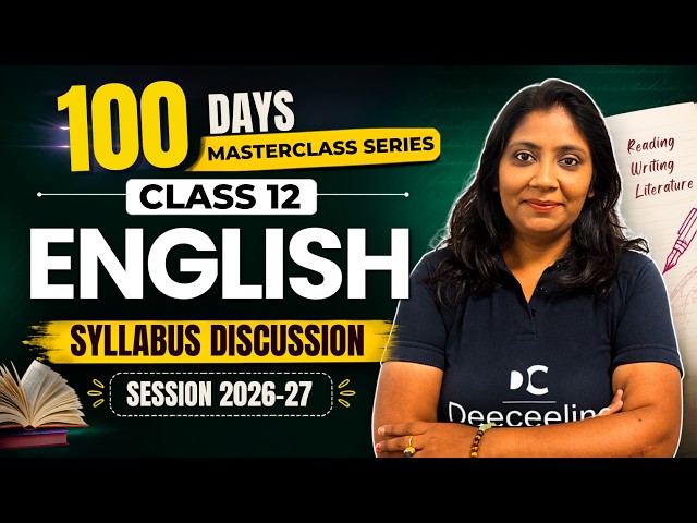 Introduction to Syllabus | Class 12 | English | 100 Days Masterclass Series