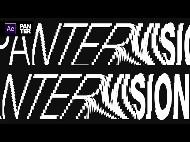 How to Stretch Kinetic Typography with Slit Scan Effect | After Effects Tutorial