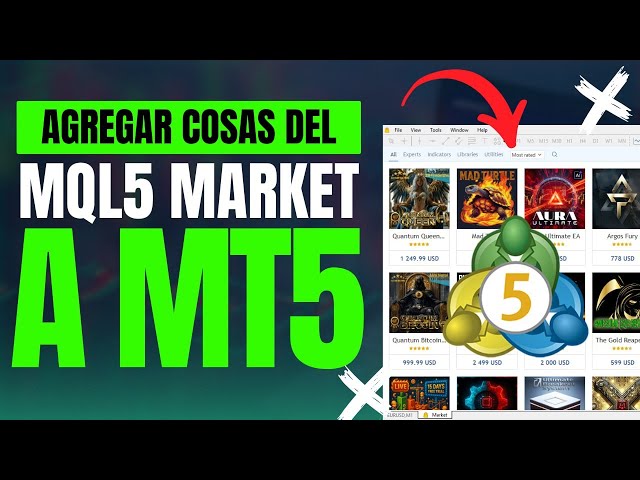 Cómo agregar productos del MQL5 Market a MetaTrader 5