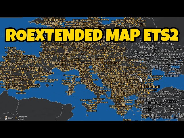 ROEXTENDED MAP - Romania Extended Map Mod for ETS2 - Euro Truck Simulator 2 Tutorial in Spanish