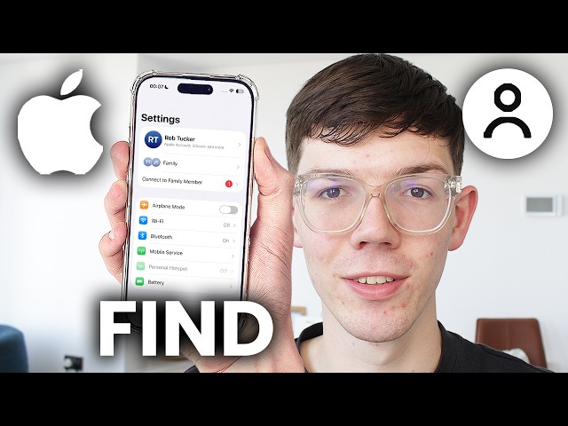 How To Find Apple ID On iPhone - Tutorial